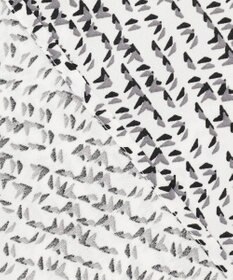 23区 【吸水速乾/UVケア/防シワ性】シャドージオメトリック プリント ブラウス