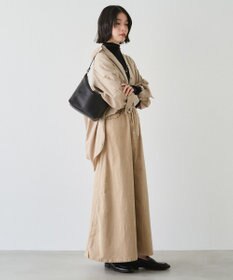 russet 《3/4～価格改定》ソフトレザーシンプルショルダーバッグ(CE-1328-WEB)