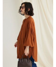 CRAFT STANDARD BOUTIQUE ウ゛ィンテージボイルソデシャーリングチュニック