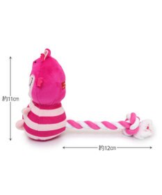 PET PARADISE ディズニー チェシャ猫 ロープトイ
