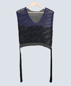 COQ STRATA 和紙ショート丈ベスト