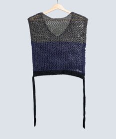 COQ STRATA 和紙ショート丈ベスト