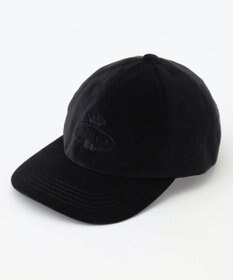 TOCCA 【防臭・吸水速乾・UVカット・サイズ調整可・リボン取り外し可】VELVET LOGOCAP キャップ