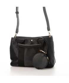 UNBILLION cachecache 3層サイフ機能付きナイロンボストン