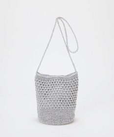 TOPKAPI 【TREASURE TOPKAPI】メタリック ラウンド ミニ ショルダーバッグ