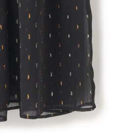 UNFILO ラメリンクルシフォン ワンピース