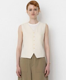 NAVE 【Nave・セットアップ可】ウールポリエステルツイルベスト