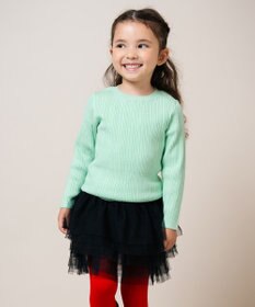 ami amie 【UNISEX】リブニットカットソー 85cm～130cm