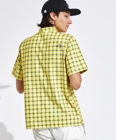 PW CIRCULUS 【UVカット / 吸水速乾 / 伸縮性抜群】【MEN】ＰＷロゴ＆チェックモックT