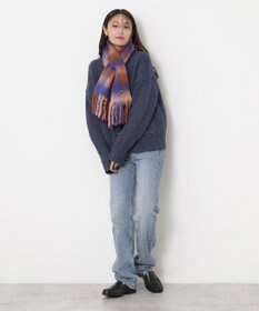 MOONBAT PAUL&JOE ACCESSOIRES(ポール&ジョー) ボリュームマフラー ブロックチェック