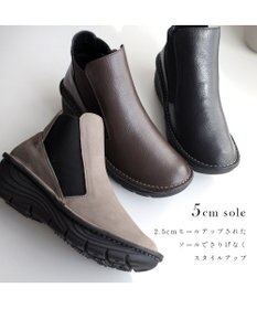 Pointer 本革超軽量サイドゴアショートブーツ