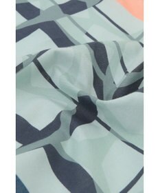 DAKS コットンチェック トライアングルスカーフ