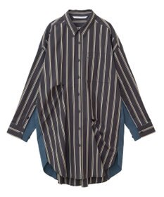 YECCA VECCA 2way袖デザインロングシャツ