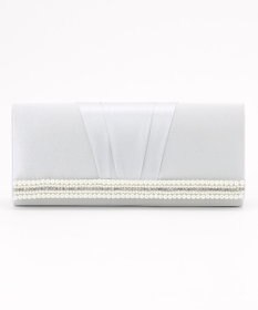 ANY SIS 【2WAY】パール調ラインクラッチ バッグ