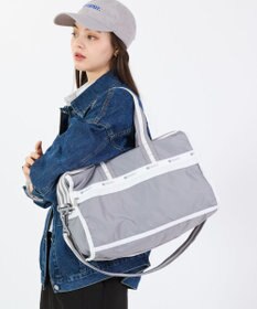 LeSportsac DELUXE MED WEEKENDER/スペクテイターピュアグレー