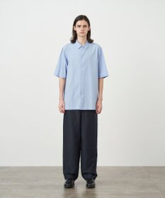 ATON COTTON HEMP SATIN | ベイカーパンツ - UNISEX