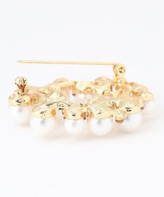 ANY サークルパールブローチ