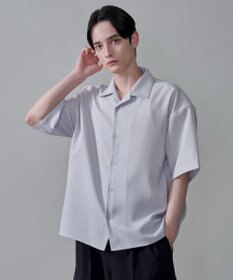 WEGO 【速乾/しわになりにくい/MLサイズ展開】ドライポリオープンカラーシャツ（SS）