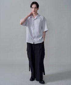 WEGO 【速乾/しわになりにくい/MLサイズ展開】ドライポリオープンカラーシャツ（SS）