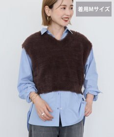 AMERICAN HOLIC 【選べる丈】シャギーニットベスト