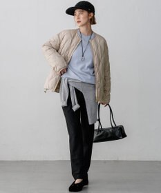 23区 【先行予約】シレータフタダウン リバーシブル キルティング ブルゾン