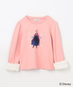 ANY KIDS 【ディズニー/FROZEN】裏シャギープリントトレーナー