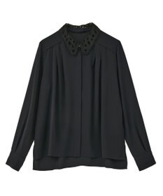 YECCA VECCA 2wayレース襟ブラウス