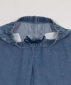 WEGO 【ユニセックス着用ITEM/ウエストゴム】ユルフィットデニムイージーパンツ
