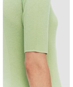 JOSEPH 【洗える】ファインリブメリノ　ショートスリーブニット