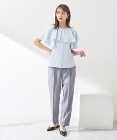 earth music&ecology 接触冷感テーパードパンツ