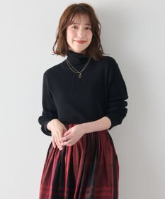 ANY 【洗濯機可】ウォームニットリブタートルネック