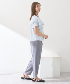 earth music&ecology 接触冷感テーパードパンツ