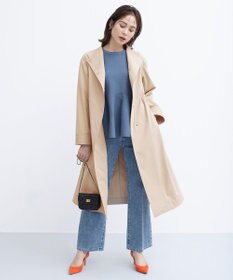 組曲 【WEB限定】スポンディッシュペプラム ニット