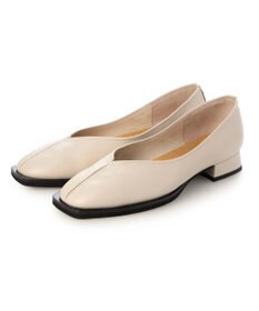 MODE ET JACOMO <D'ICI>Vカットフラットシューズ