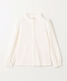 ANY KIDS スタンドカラーブラウス