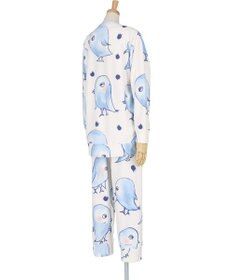 tsumori chisato SLEEP ツモリチサト パジャマ 長袖 長ズボン ルームウェア マイクロフリース素材 あたたかい 上下セット 冬 tsumori chisato SLEEP UDW441 /ワコール