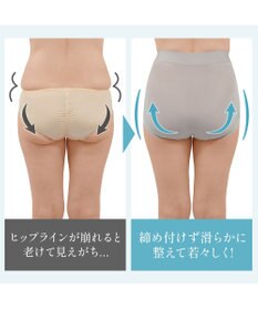 BRADELIS New York 【BRADELIS NewYork peace】楽なのにすっぽりショーツ24