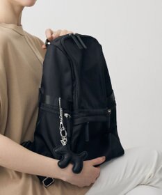 ICB 【4/3-4/19期間限定・受注生産】選べるチャーム 8ポケットナイロンリュック カスタマイズ