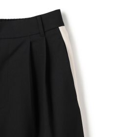 UNFILO L 【セットアップ着用可】マイビューティ 側章ワイドパンツ