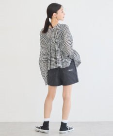 earth music&ecology ワッシャードロスト羽織りシャツ