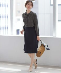 J.PRESS LADIES S 【WEB限定カラーあり】セルローストラディショナルチェック シャツブラウス