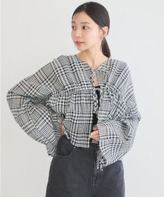 earth music&ecology ワッシャードロスト羽織りシャツ