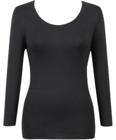 Wing あったかインナー 綿100％(肌側) 集中保温(背中) 【綿の贅沢 ここちフラット 集中保温】 8分袖 長袖 秋 冬 EL4868 ウイング／ワコール