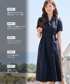 Tiaclasse テーラードデザインワンピース