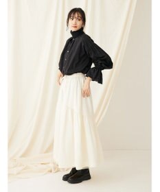 CRAFT STANDARD BOUTIQUE スカラレース袖ブラウス