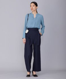 ICB 【洗える】Vi/Peブッチャー タックワイドパンツ