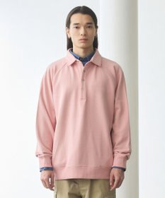 J.PRESS YORK STREET 【UNISEX】ラガータイプラグラン 裏毛トレーナー