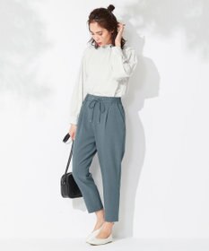 ANY 【接触冷感・UVケア】イージーケア美脚 パンツ