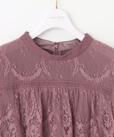 ANY SIS 【洗える】レーシーケープ ドレス