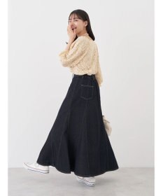 earth music&ecology デニムマーメイドスカート